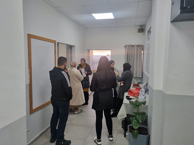 أجتماع أهالي طلاب المدرسة الثانوية التكنولوجية جلجولية